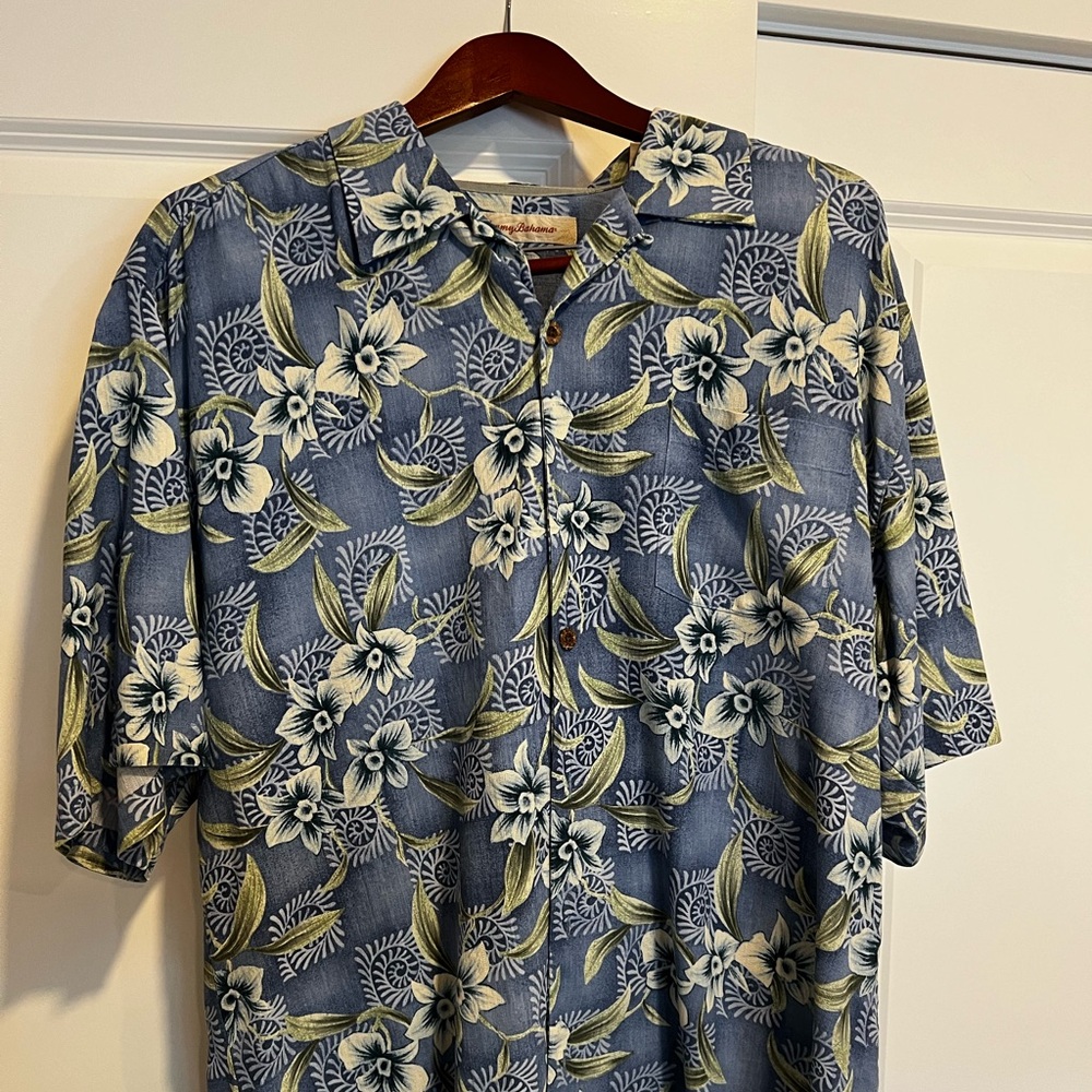 Tommy Bahama Silk Hawaiian Shirt